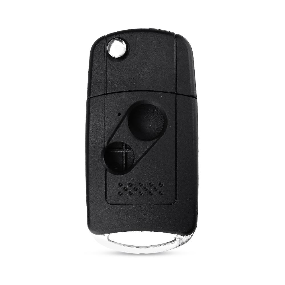 KEYYOU New Remote 2 Button Flip Folding Key Shell Case Cover For Honda CRV Accord Civic Fit 2B