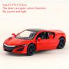 1/32 Honda Acura NSX Alloy Sports Car Diecasts & Toy Vehicles Metal Car Model Simulation Sound and Light Collection Childrens Toy Gift