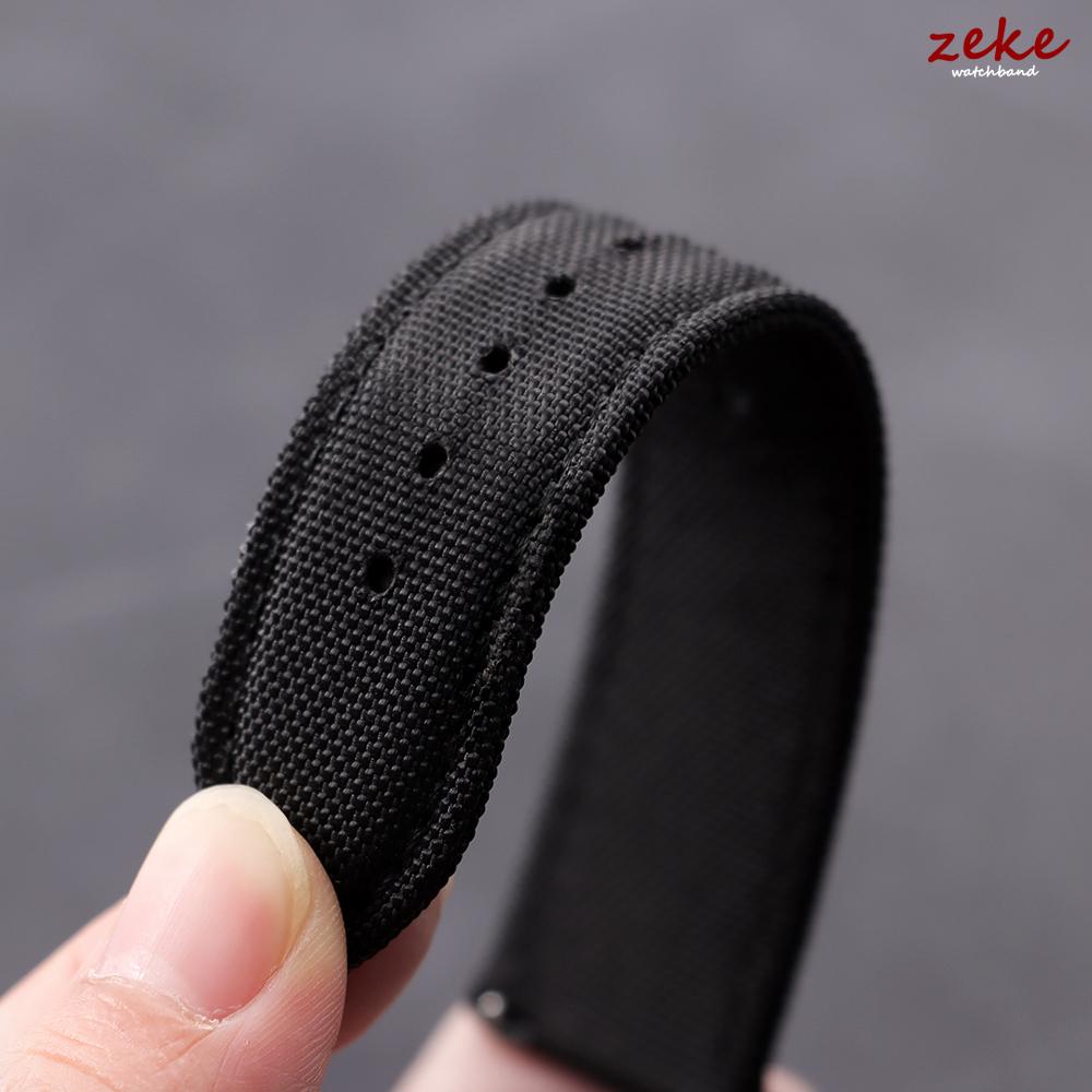 Quick Release Nylon Sailcloth Watch Strap 20mm 22mm Butterfly Buckle Band for Omega for Seiko Watchband New Smartwatch Wristband