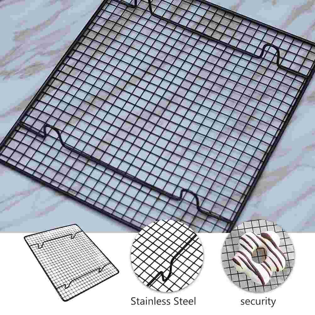 Cake Bread Cooling Rack Grid Tray Kitchen Tool Muffins Stand Cooler Oven Pastry Baking Supply Nonstick Grille Roasting