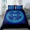 Vigvisir Viking Art Constellation Bedding Set Single Twin Full Queen King Size Polyester Aldult Kids Comforter Quilt Cover Set