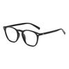 Retro Blue Light Blocking Glasses Unisex Anti Eyestrain Optical Eyewear Transparent Lens for Computer Work Protect Eyes