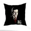 Hot TV The Office Pillow Case Square Double-Sided Printing Short Plush Sofa Cushion Cover Bedroom Bedside Pillow