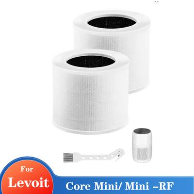 Compatible with LEVOIT Core Mini-P Air Purifier, 3-in-1 High-Efficiency HEPA Active Carbon Filter PM2.5 Formaldehyde Odor Clean