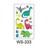 2025 Dinosaur Cartoon Tattoo Stickers for Kids - Waterproof & Sweatproof