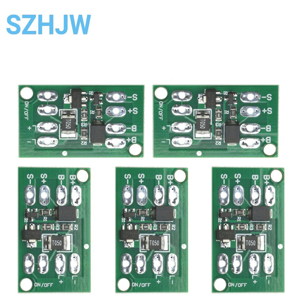 1/5/10pcs Universal 3.2/3.7/4/11.1/12V solar controller generates charging street lamp switch module
