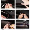 Car Interior Exterior Decoration Strip 5 Meters Inner Moulding Inner Moulding Trim Line Dashboard Door Panle Decor