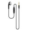 Earphone Single Side Earphone With Microphone for Smartphones Secure In Ear Design, Reinforced Cable, Wide  Use