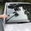 Window Cleaner Brush Kit Windshield Cleaning Tools Inside Interior Auto Glass Wiper with Replacement Pads Car Accessories