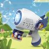 Electric Bubble Machine Flashing Light Music Automatic Bubble Blower Soap Water Bubbles Maker Gun for Children Kid Outdoor Toys