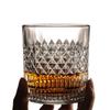 Whiskey Rock Cup Deluxe Gift Set -4-piece, 11 oz Transparent Whiskey Cup, Suitable for Scotch Whisky, Cocktails