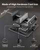 Tilting Vise, 4.25 Inch Jaw Width, Portable Drill Press Bench Vise, 090° Adjustable Tilt, Durable Cast Iron Construction, Workbench Vice for