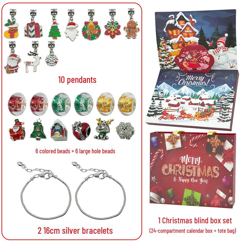 Christmas Runaway Princess DIY Bracelet Blind Box for Kids