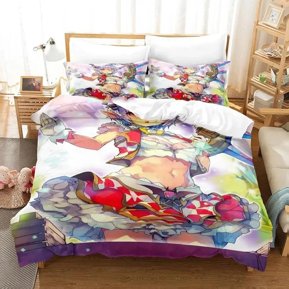 Lord of Vermilion Bedding Set Duvet Cover Bed Set Quilt Cover Pillowcase Comforter King Queen Size Boys Adult Bedding Set