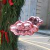 Retro Cloud Shape Discos Balls Hanging Ornament Reflective Mirror Balls with Chain for Festival Parties and Event Decors