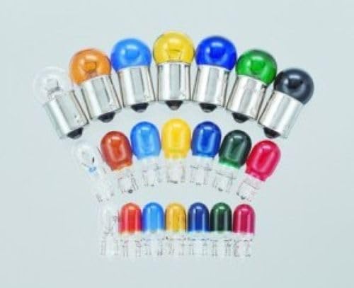 M&H Matsushima Light Bulb 12V18/5W Vibration Resistant Clear T20 Wedge