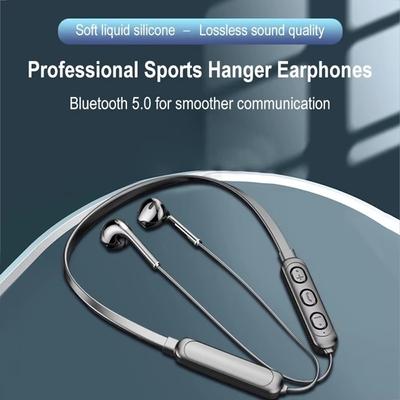 Bluetooth 5.0 Neckband Earphones Wireless Headphone HIFI Stereo Sport Neck-hanging TWS Bluetooth Headset with Microphone Earbuds