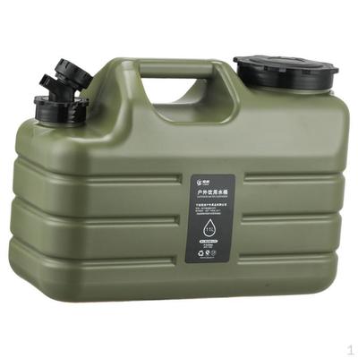 Camping Water Container with Faucet Outdoor Jug Portable Carrier Food Grade PE Material Easy