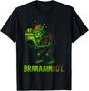 Funny Zombie Brainrot Meme 6 7 Halloween T-Shirt