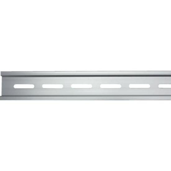 TRUSCO DIN 25mm Pack of Rail, Slot, 7.3mm Height, 1m, 5, DIN-2575