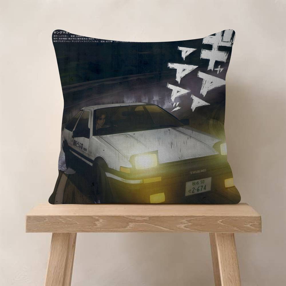 Initial D Anime Pillowcases Home Bedding Decorative Pillow Cover Wedding Super Soft Pillow Case