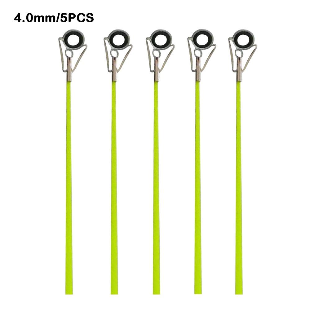 2025 Mit Spitzenring Angelrutenspitze Einziehbar 40cm Kohlefaser Winter Spinnfischen Fiberglas Angelrute Eisangeln