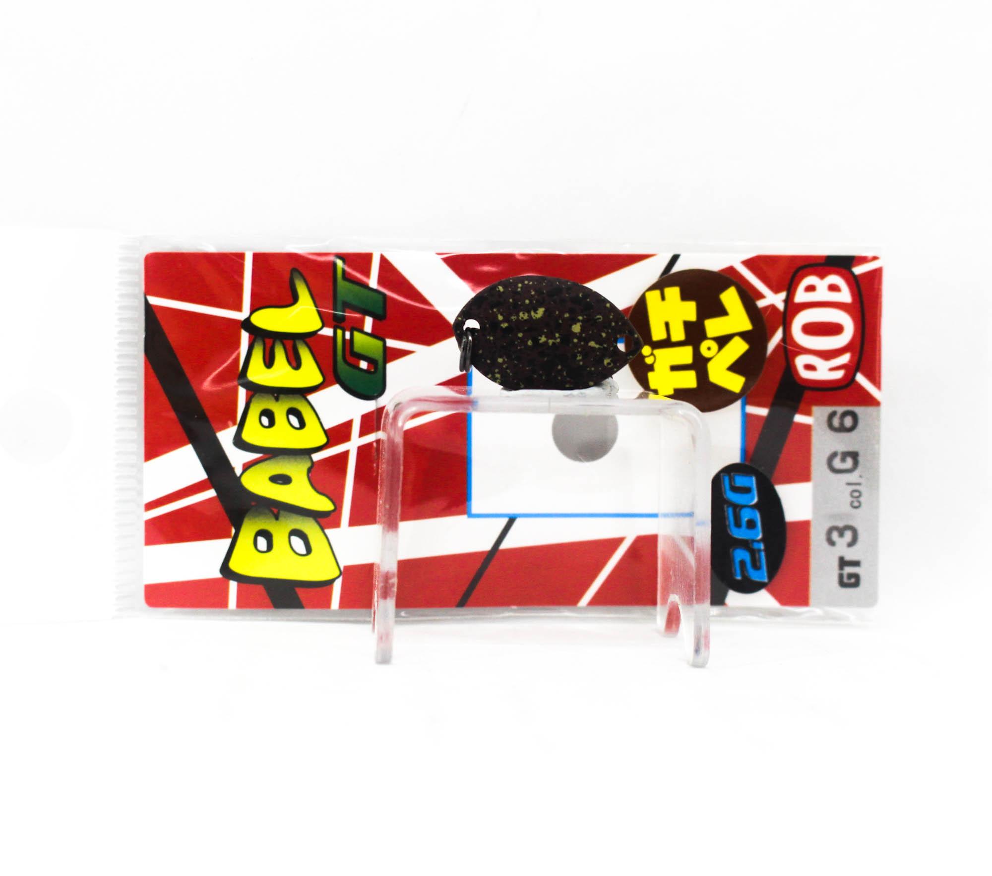Колеблющаяся блесна Rob Lure Spoon Babel GT 2.6 грамма Тонущая приманка 6 (5248)