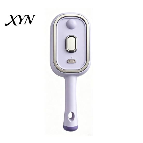 Fine Steam Output Brush Electric with Essence & Measuring Cup, Rechargeable Anti-Static Scalp Massaging Comb Massager Spray Brush, Frizz Control Hair