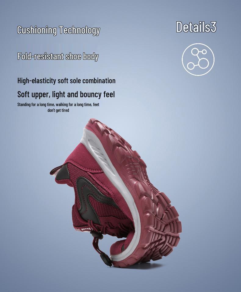 Sneaker Unisex Primaverili Confortevoli per Donna e Uomo - Scarpe da Passeggio a Fondo Morbido per Mezza Età e Anziani