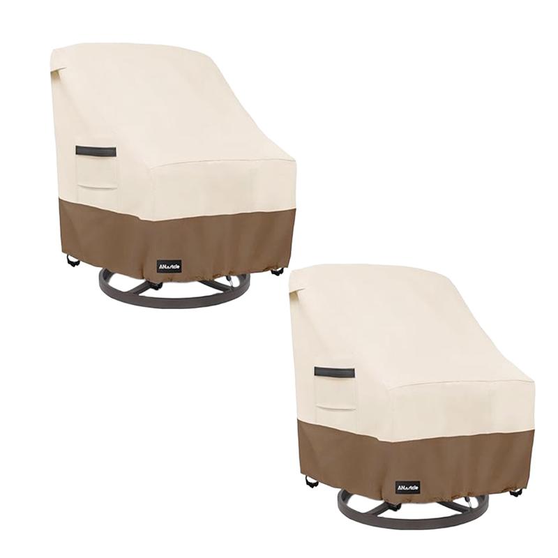 1PC 420D Waterproof Dustproof Chair Protector Quick Installation All Weather Chair Protection Oxford Cloth Chair Cover 84x89x98cm