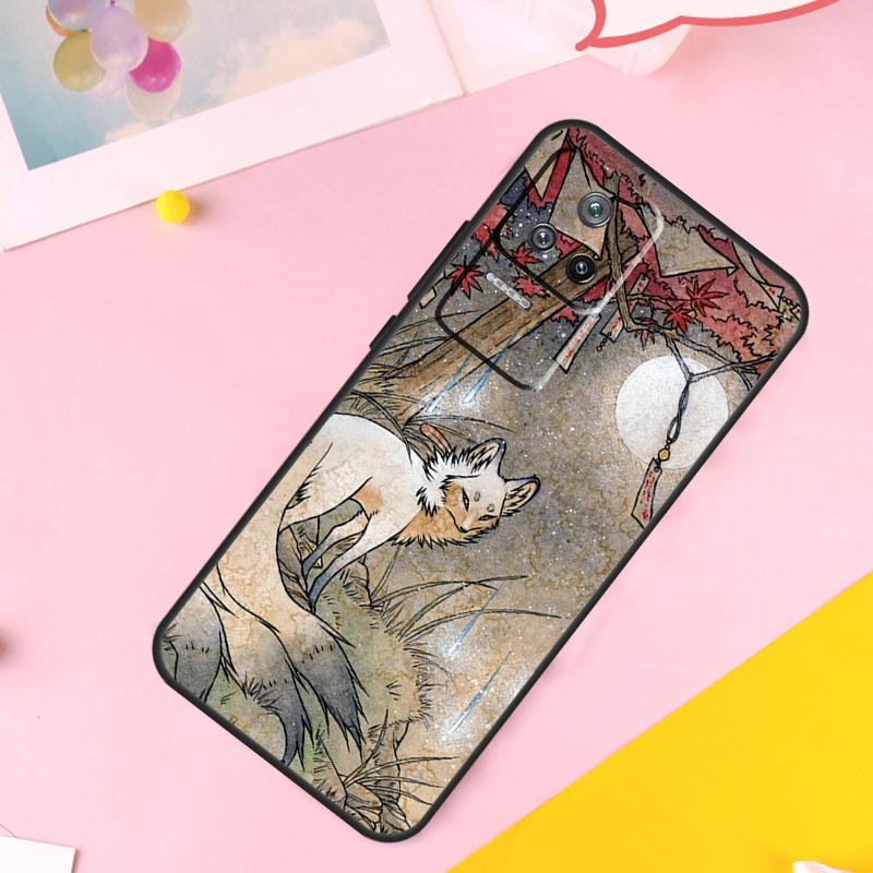 

Kitsune Fox Art For Xiaomi 17 Pro Max 14T 13T 15T 14 15 Ultra Case For POCO F8 Ultra F7 Pro F5 F6 X3 X5 X6 X7 Xiaomi 15 Ultra