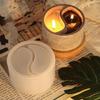 Handmade Tai Chi Aromatherapy Candle Cup Decoration Dropping Glue Mold Candle Holder Mold