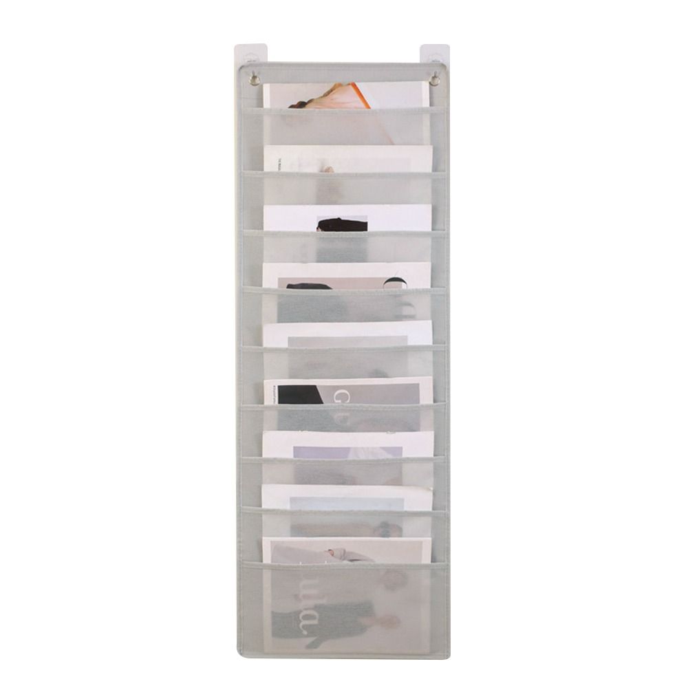 Document Hanging Storage Bag Oxford Cloth Storage Pocket Chart Hanging File Folding