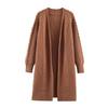 European and American Women's Fashion Rivet Knit Cardigan Jacket