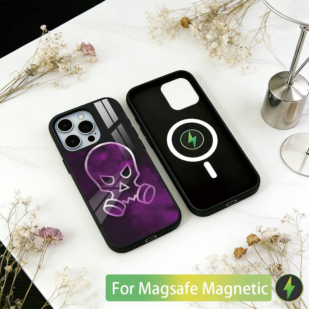 R-Rainbow Six Siege Grafik Handyhülle Für iPhone17,16,15,14,13,12,11 Plus,Pro Magnetisch mit Magsafe Kabellosem Laden