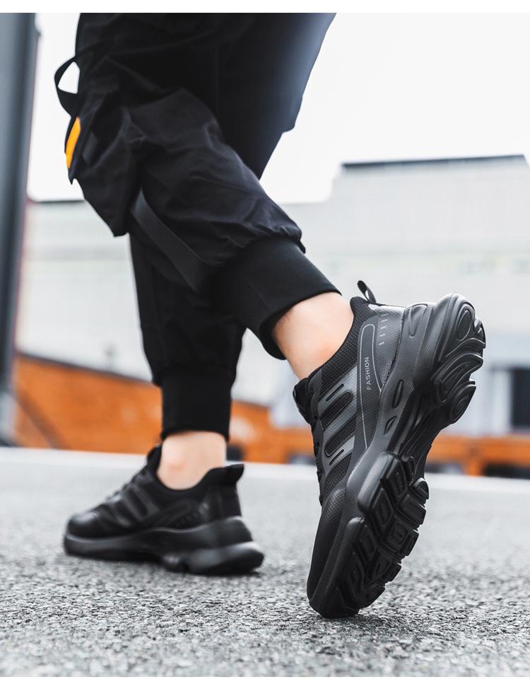 Men's Autumn/Winter 2025 Soft Sole Non-Slip Running Shoes - Wear-Resistant Sports Casual for Outdoor