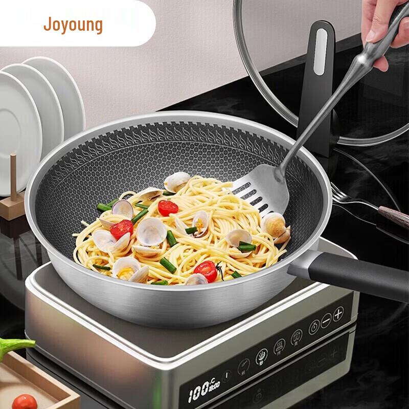 Joyoung CF-CGB3037 30CM 304 Stainless Steel Wok