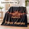 Gepersonaliseerd Flanellen Deken DAF Print Warm Gezellig Deken Huis Bank Beddengoed