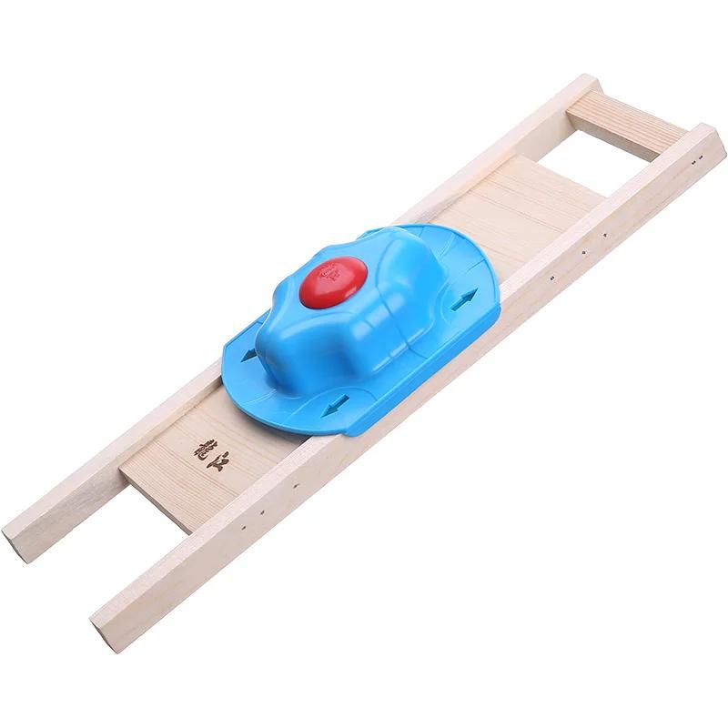 Wooden Potato Grid Slicer Vegetable Cutter Wave Chopping Knife Cut Chopping Knife Artifact Grid Wipe Grid Knife Kitchen Gadgets синий