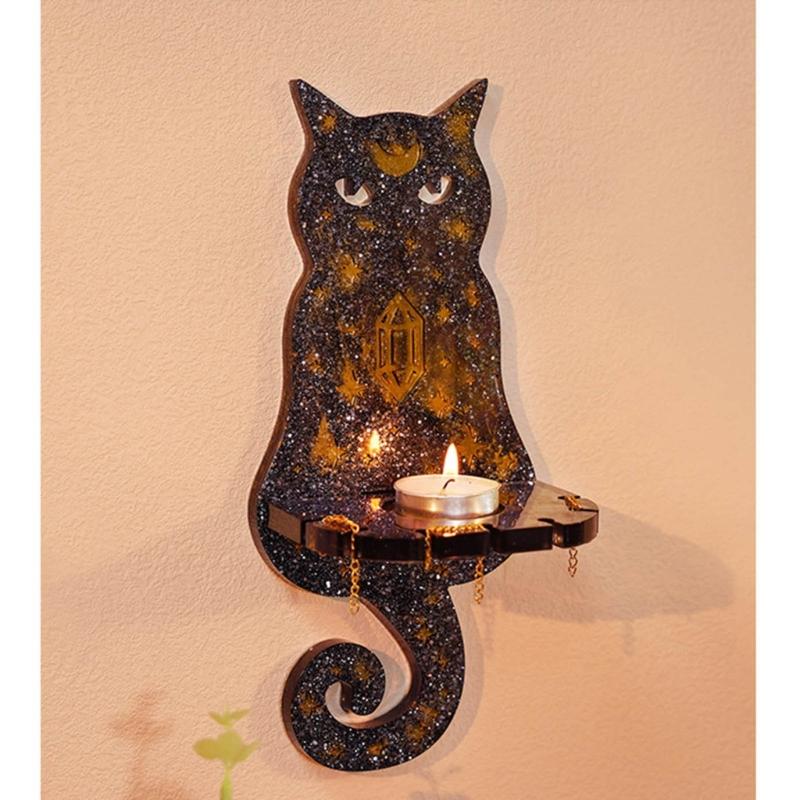 Suport Lumanare Mucegaiuri Rășină Epoxidică Mucegai de Turnare pentru Suport Lumanare DIY Tavă Bijuterii Decor Perete Nuntă Casă