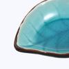 2Pcs Ceramic Leaf Spoon Rest Set Stylish Utensil Holder for Kitchen Counter Cooking Spoons Ladle Organizer Stovetop Accessory