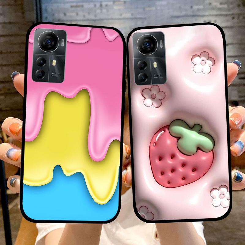For ZTE Blade V41 Smart Case A72s Optus X Max Phone Protective Shells For ZTE Blade Blade A72 4G 5G Cover V40 Vita Fundas Coque