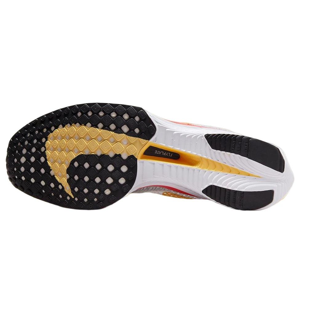 Nike  ZoomX VaporFly Next% 3 White Sea Coral Women Sneakers Pure-Platinum Topaz-Gold DV4130-101