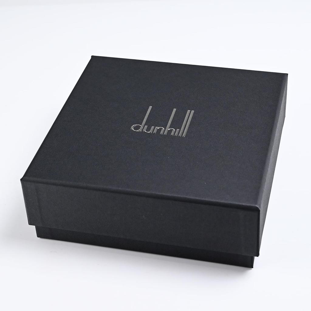 Dunhill 35mm Reversible Saddle Buckle Navy and 23F4T34CD059 Men's Belt, Black, (95) [Used]