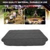 50x36in Black Outdoor Oil Proof Environmental Protection Barbecue Mat BBQ Grill Oven Floor Mat