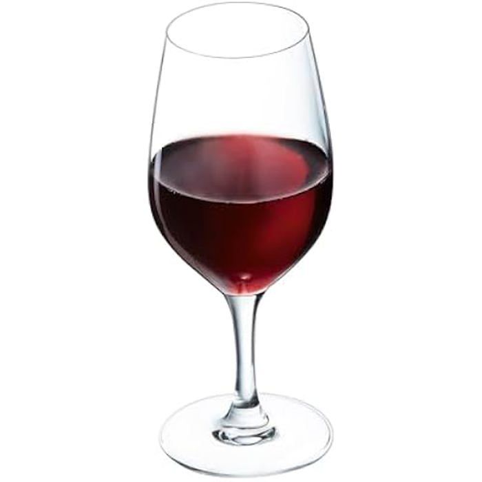 Verres à pied - Chef&amp;Sommelier - Evidence - Lot de 6 - Verre transparent - 35 cl - Compatible lave-vaisselle