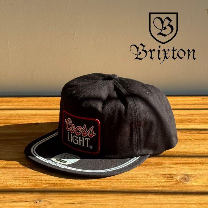 Used BRIXTON COORS LIGHT GEAR HP SNAPBACK CAP