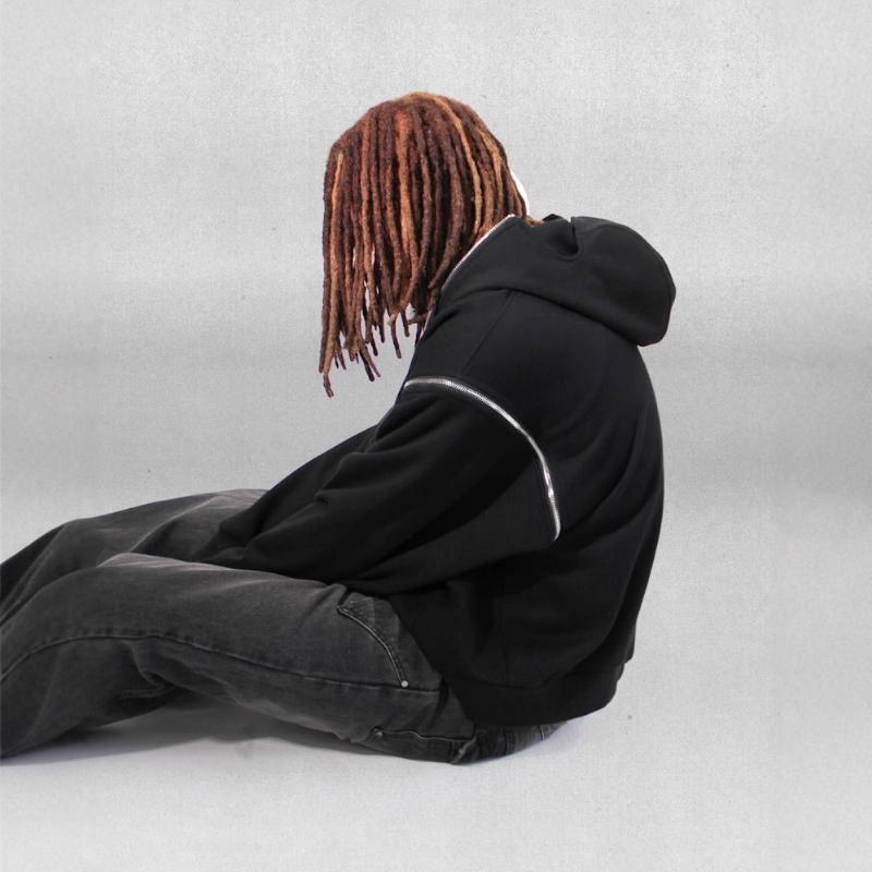 European and American autumn and winter loose Y2K unisex hooded sweatshirt