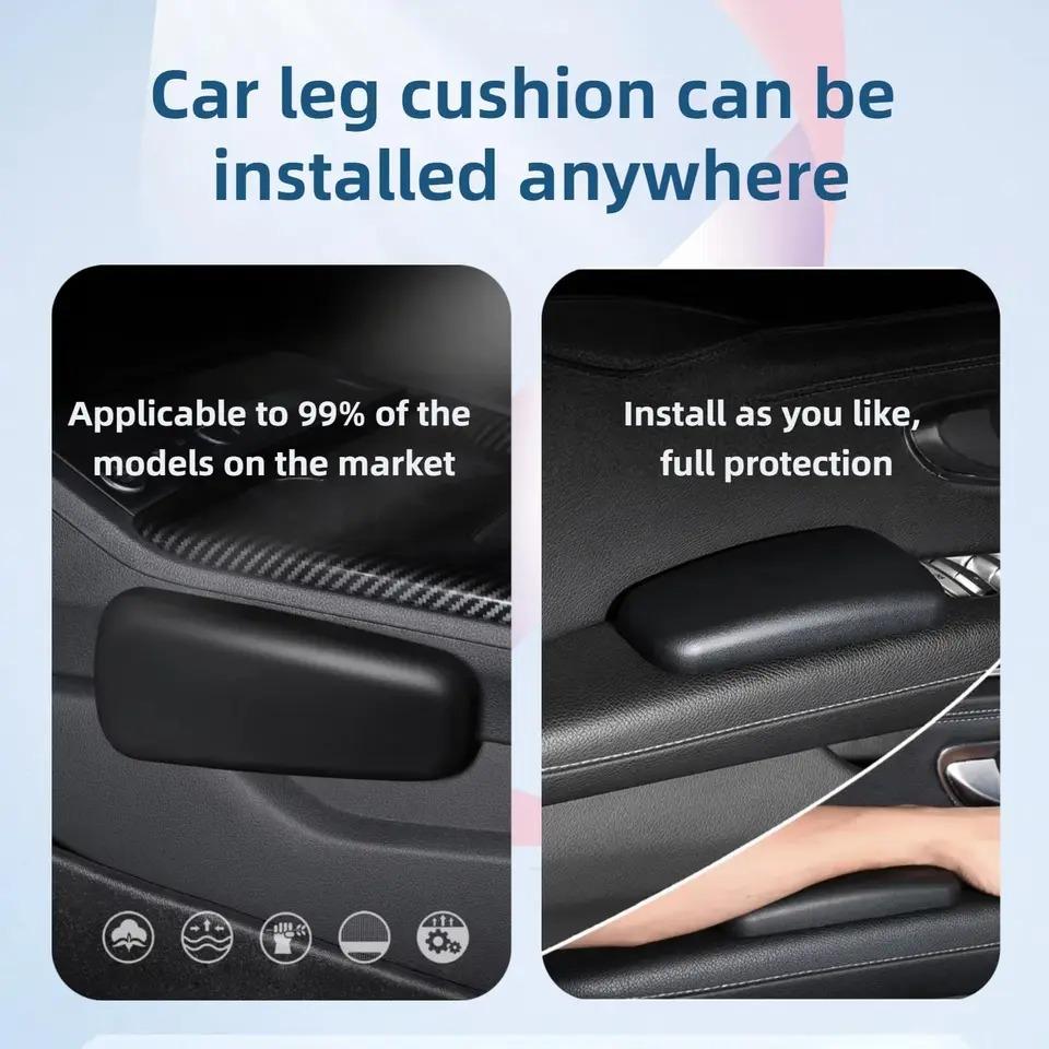 Poduszka pod kolano do samochodu Podkładka pod nogę Wygodna Pianka z pamięcią Pianka Memory Uniwersalny Podpórka pod udo do ciężarówki Poduszka do wnętrza samochodu Akcesoria samochodowe