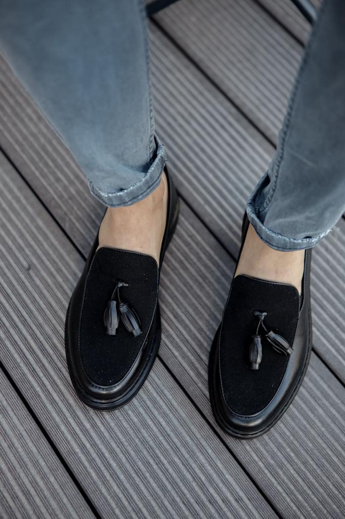 Chekich H Neue Kollektion CH002 Klassischer Loafer Pelle Schuh Weiß Schwarz Braun Tan